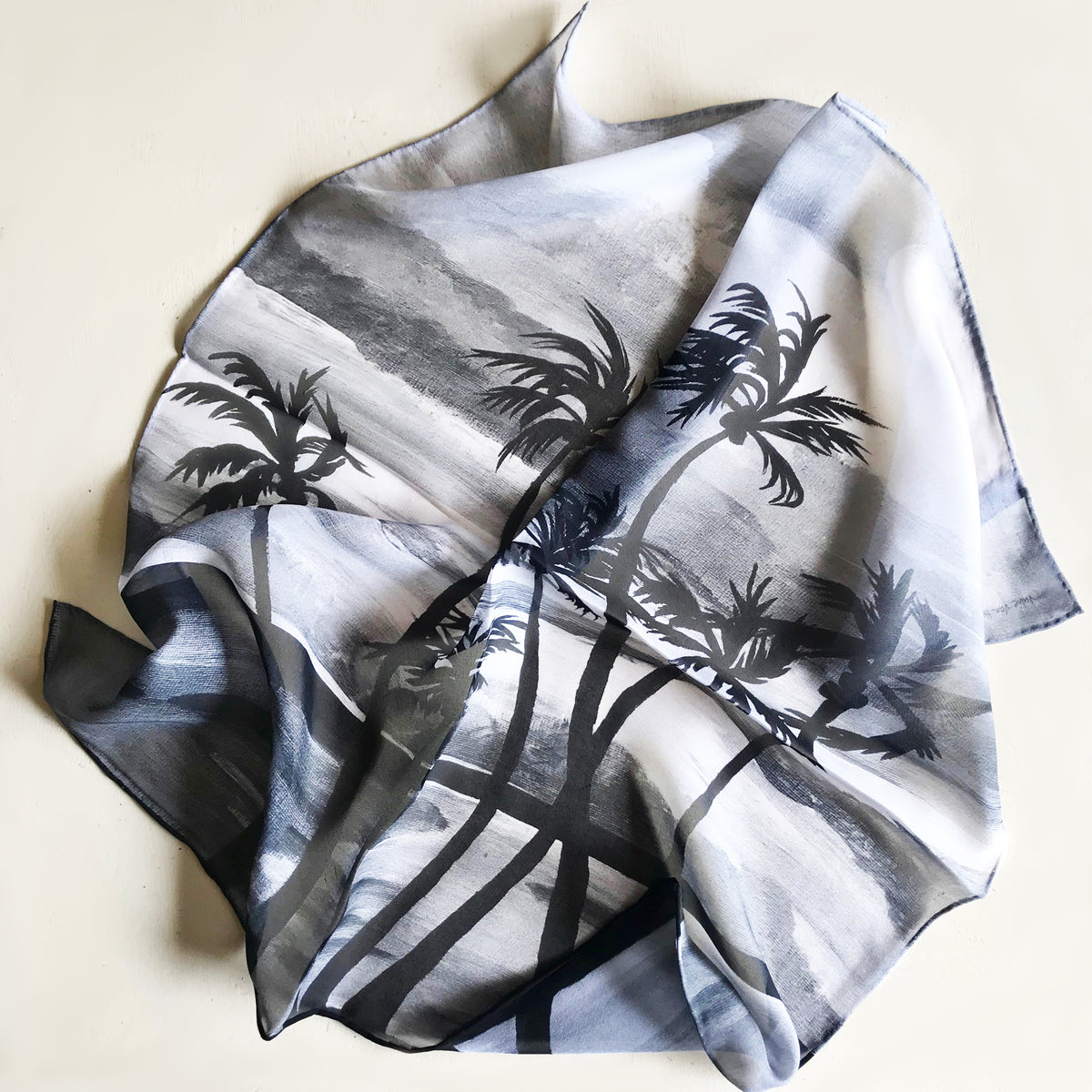 Palm Tree Scarf Julie Van Herwerden 