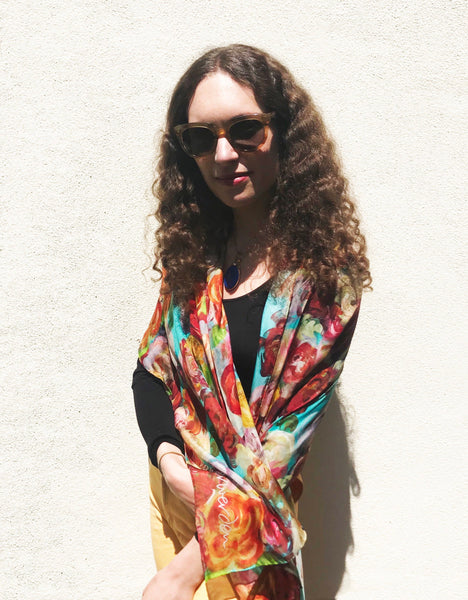 English Roses Scarf